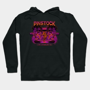 Pinstock Band - Boom Box (Purple) Hoodie